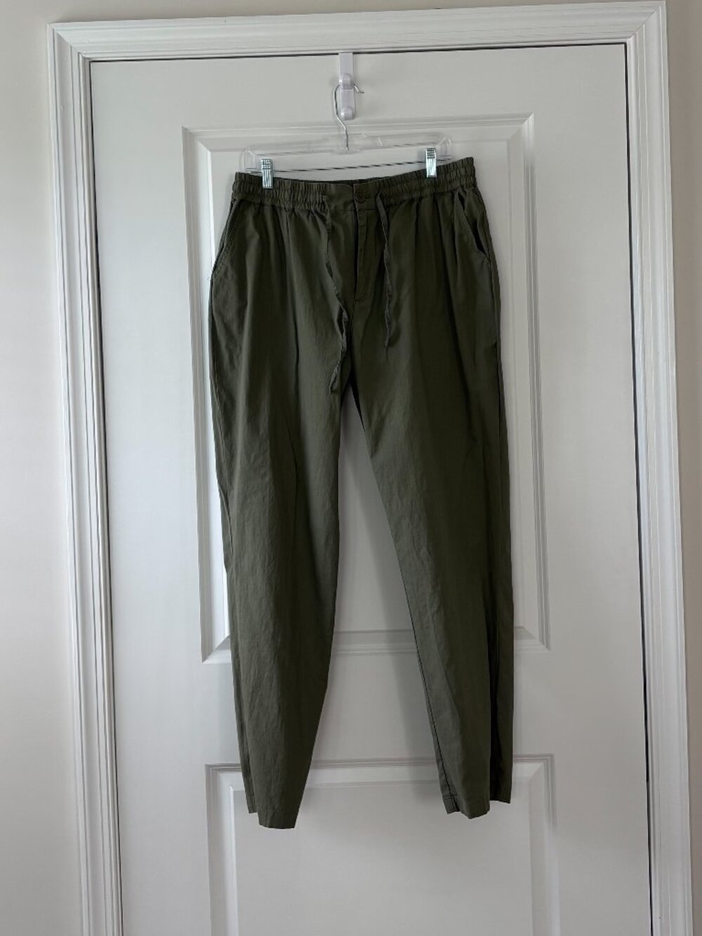 Shein’s Big + Tall Men’s Forest Green Drawstring Elastic Waist Pants Size 2XL